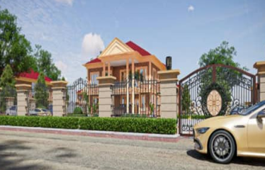 SMART HOME WITH BULLETPROOF DOORS 6 BEDROOM FULLY DETACHED MANSION WITH 2 BEDROOM DETACHED B/Q FOR SALE.